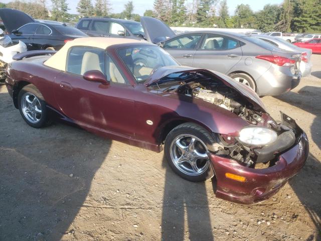 JM1NB3530Y0147547 - 2000 MAZDA MX-5 MIATA BASE BURGUNDY photo 4