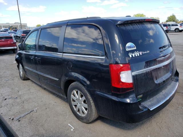 2C4RC1BG5ER358996 - 2014 CHRYSLER TOWN & COU TOURING BLACK photo 2