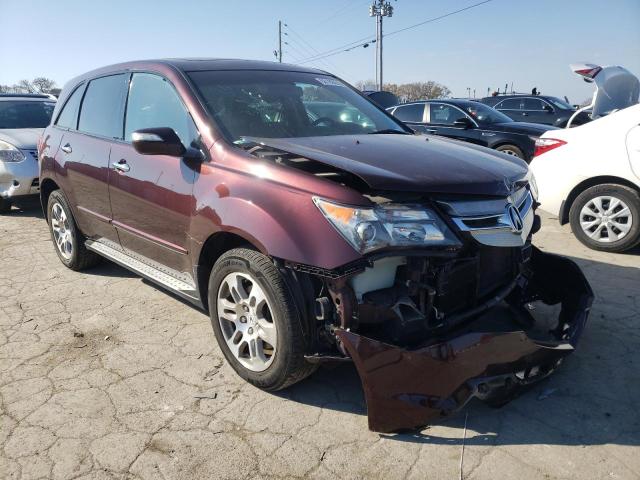 2HNYD28659H509452 - 2009 ACURA MDX TECHNOLOGY 勃艮第红 照片 1