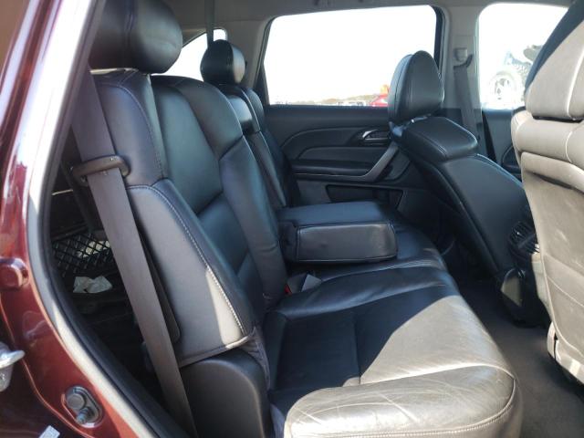 2HNYD28659H509452 - 2009 ACURA MDX TECHNOLOGY 勃艮第红 照片 6