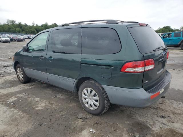 4T3ZF13C83U545008 - 2003 TOYOTA SIENNA LE GREEN photo 2