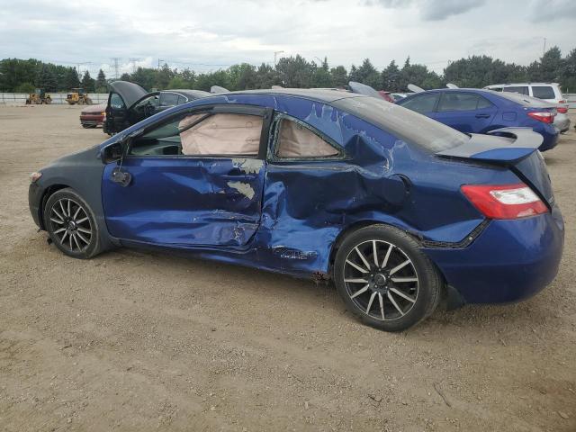 2HGFG21588H702023 - 2008 HONDA CIVIC SI BLUE photo 2