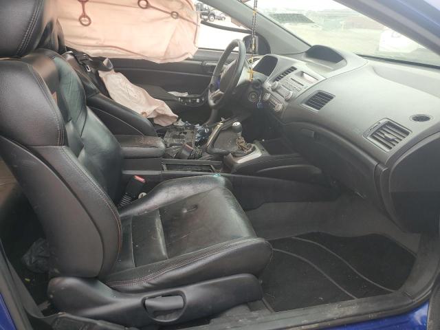 2HGFG21588H702023 - 2008 HONDA CIVIC SI BLUE photo 7