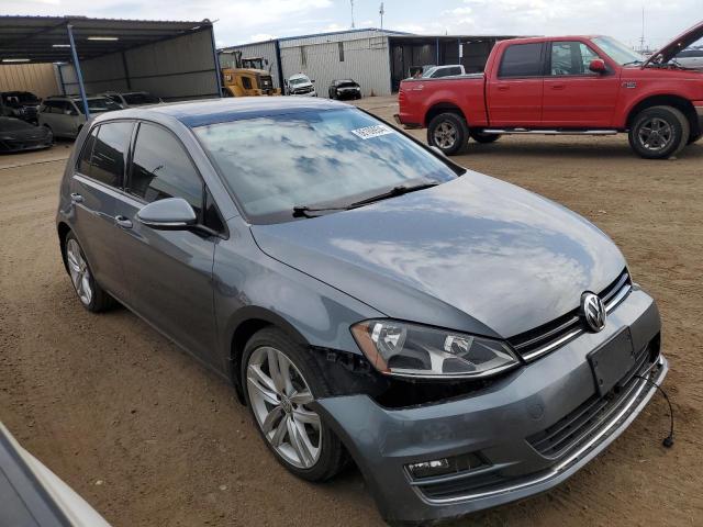 3VW217AU7HM015858 - 2017 VOLKSWAGEN GOLF S GRAY photo 4