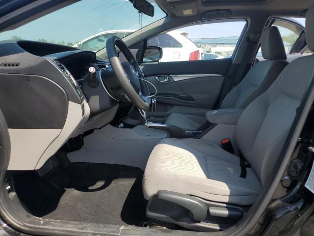 19XFB2F84EE224545 - 2014 HONDA CIVIC EX BLACK photo 7