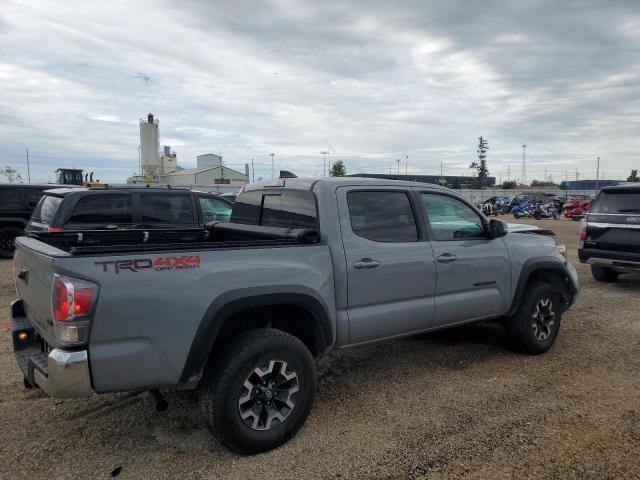 3TMCZ5AN5MM418762 - 2021 TOYOTA TACOMA DOUBLE CAB ნაცრისფერი ფოტო 3