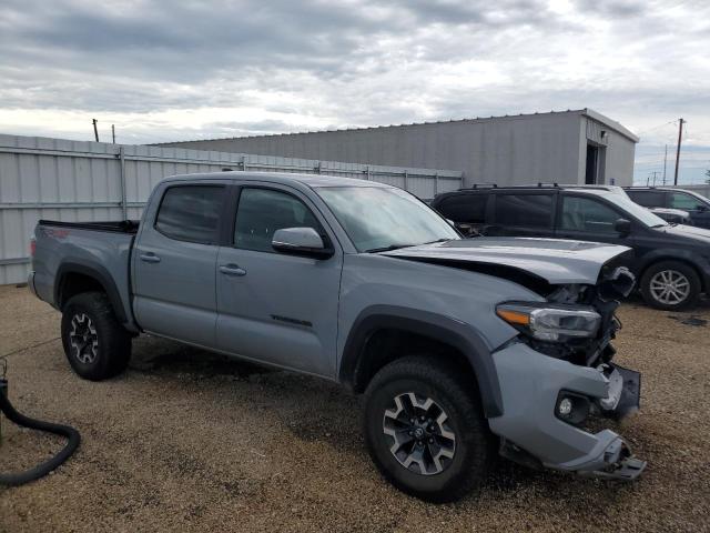 3TMCZ5AN5MM418762 - 2021 TOYOTA TACOMA DOUBLE CAB ნაცრისფერი ფოტო 4