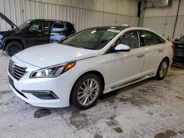 5NPE34AF7FH071036 - 2015 HYUNDAI SONATA SPORT WHITE photo 1