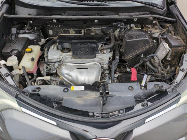 2T3WFREV7GW299977 - 2016 TOYOTA RAV4 XLE GRAY photo 12
