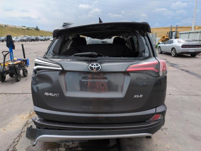2T3WFREV7GW299977 - 2016 TOYOTA RAV4 XLE GRAY photo 6