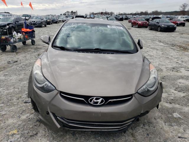 5NPDH4AE5DH292927 - 2013 HYUNDAI ELANTRA GLS GRAY photo 5