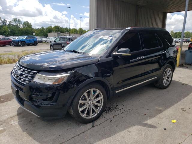 1FM5K8F8XHGC68452 - 2017 FORD EXPLORER LIMITED BLACK photo 1