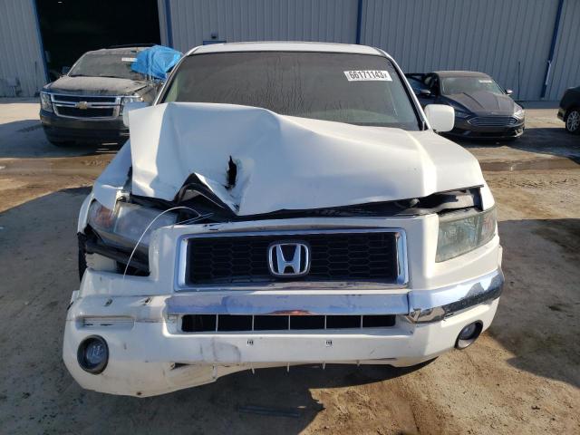 2HJYK16547H500217 - 2007 HONDA RIDGELINE RTL WHITE photo 5