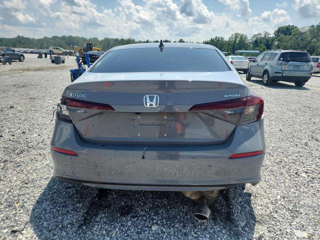 2HGFE2F58SH517069 - 2025 HONDA CIVIC SPORT GRAY photo 6