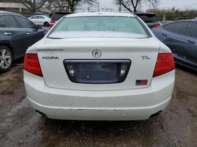 19UUA66205A038471 - 2005 ACURA TL WHITE photo 6