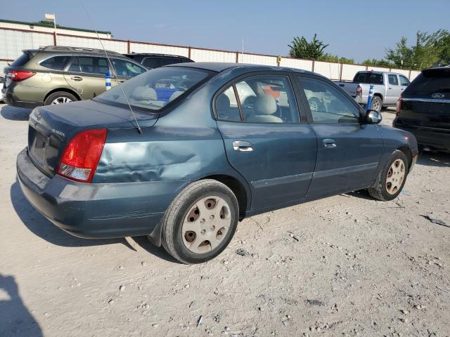 KMHDN45D02U419379 - 2002 HYUNDAI ELANTRA GLS GREEN photo 3