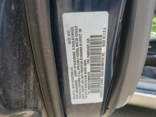 4S3BH675136609105 - 2003 SUBARU LEGACY OUTBACK AWP 蓝色 照片 13