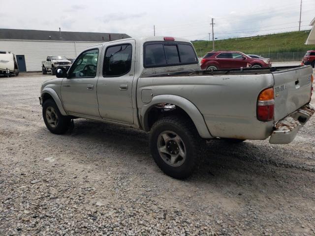 5TEGN92N94Z440883 - 2004 TOYOTA TACOMA DOUBLE CAB PRERUNNER SILVER photo 2