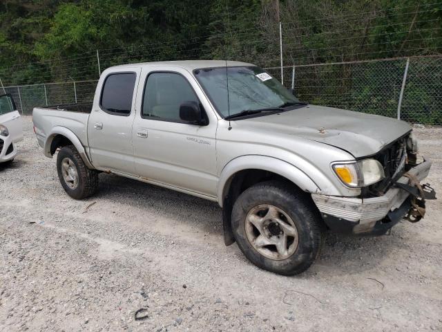 5TEGN92N94Z440883 - 2004 TOYOTA TACOMA DOUBLE CAB PRERUNNER SILVER photo 4