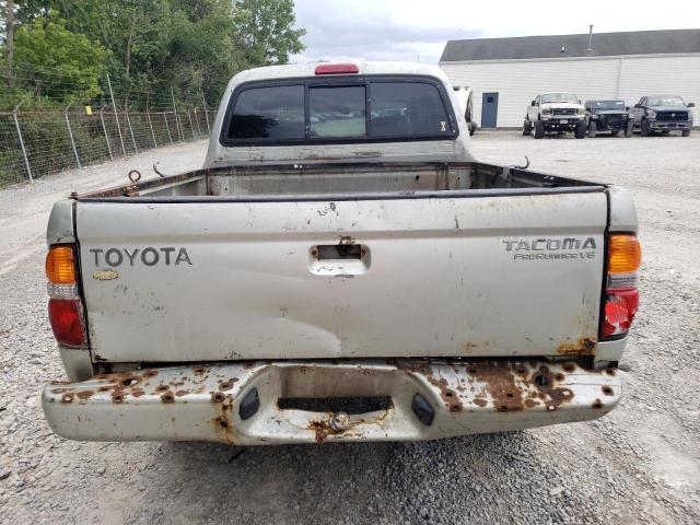 5TEGN92N94Z440883 - 2004 TOYOTA TACOMA DOUBLE CAB PRERUNNER SILVER photo 6