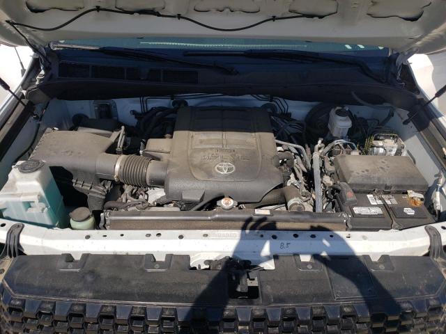 5TFCY5F12KX025494 - 2019 TOYOTA TUNDRA DOUBLE CAB SR/SR5 WHITE photo 11