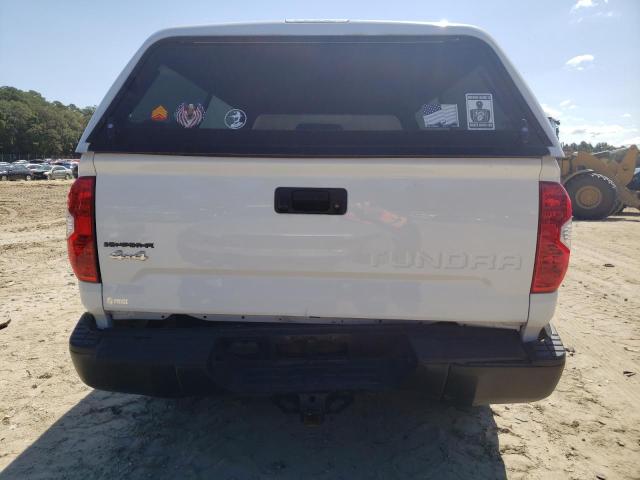 5TFCY5F12KX025494 - 2019 TOYOTA TUNDRA DOUBLE CAB SR/SR5 WHITE photo 6