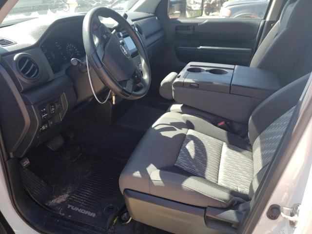5TFCY5F12KX025494 - 2019 TOYOTA TUNDRA DOUBLE CAB SR/SR5 WHITE photo 7