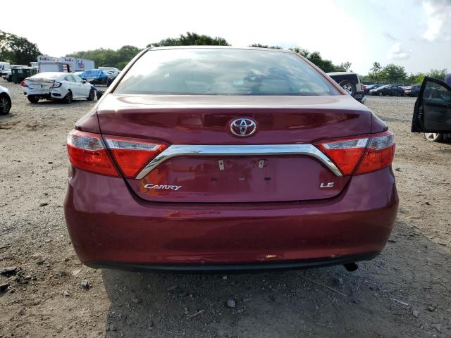 4T1BF1FK4HU661780 - 2017 TOYOTA CAMRY LE RED photo 6