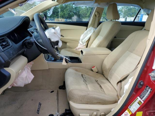 4T1BF1FK4HU661780 - 2017 TOYOTA CAMRY LE RED photo 7