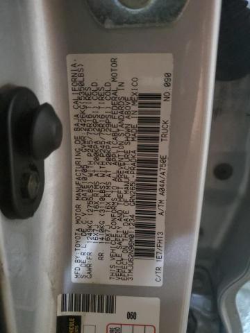 3TMJU62N96M011234 - 2006 TOYOTA TACOMA DOUBLE CAB PRERUNNER SILVER photo 13