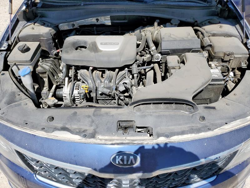 5XXGU4L14KG337741 - 2019 KIA OPTIMA EX BLUE photo 11