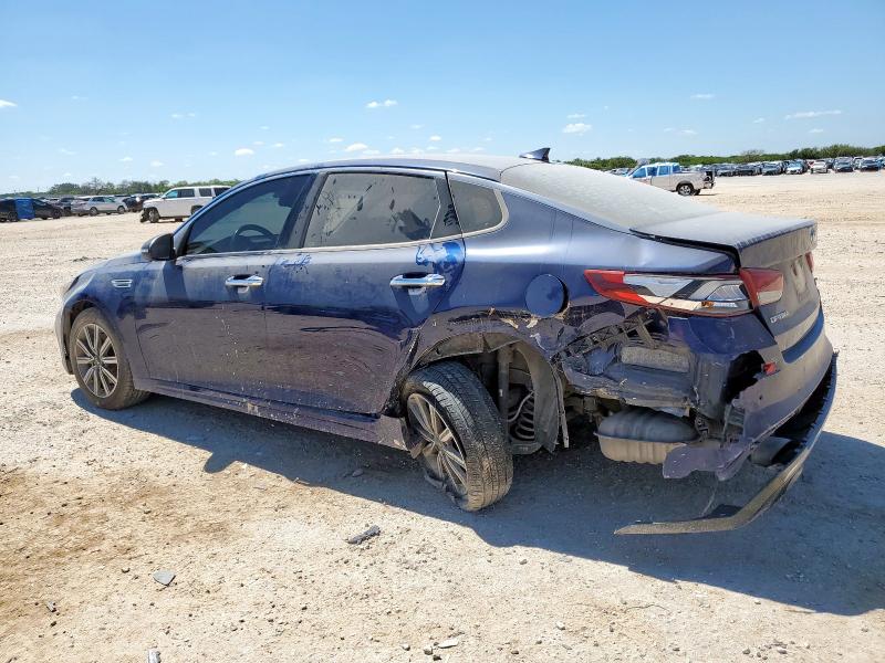 5XXGU4L14KG337741 - 2019 KIA OPTIMA EX BLUE photo 2