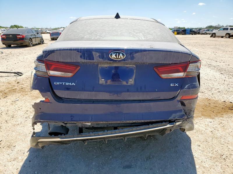 5XXGU4L14KG337741 - 2019 KIA OPTIMA EX BLUE photo 6