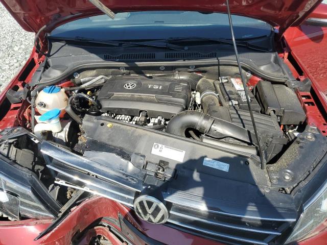 3VWL17AJ4GM322753 - 2016 VOLKSWAGEN JETTA SEL RED photo 11