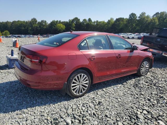 3VWL17AJ4GM322753 - 2016 VOLKSWAGEN JETTA SEL RED photo 3