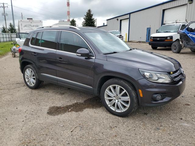 WVGAV7AX9GW561343 - 2016 VOLKSWAGEN TIGUAN S GRAY photo 4