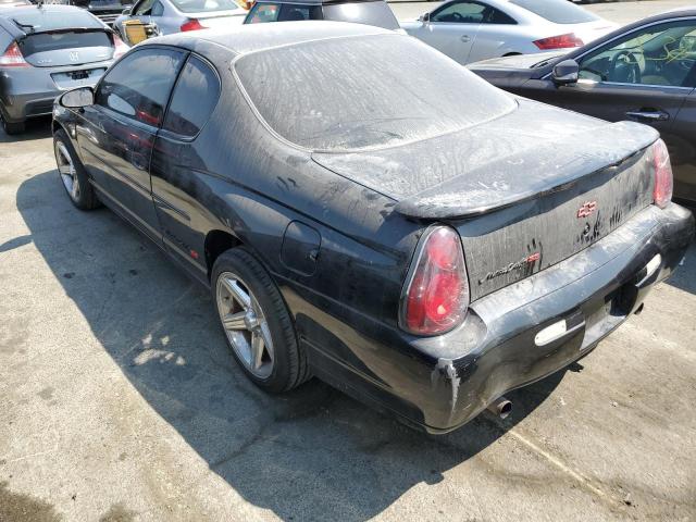 2G1WX12K6Y9200384 - 2000 CHEVROLET MONTE CARL SS BLACK photo 2