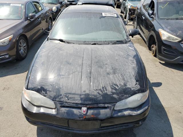 2G1WX12K6Y9200384 - 2000 CHEVROLET MONTE CARL SS BLACK photo 5