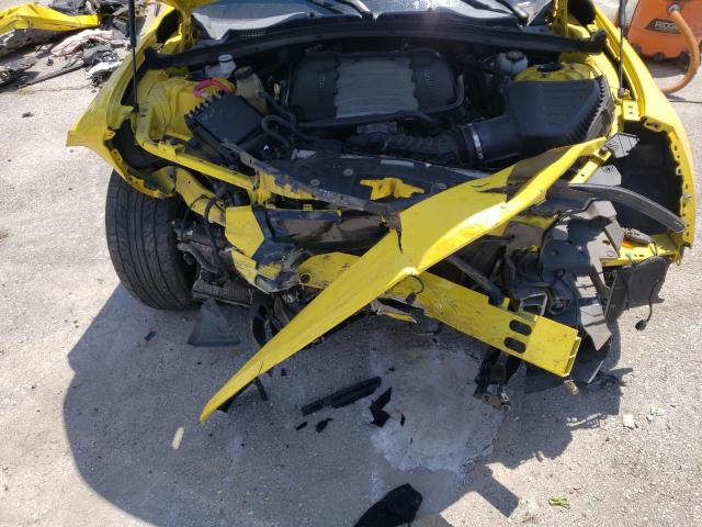 1G1FF1R71H0186733 - 2017 CHEVROLET CAMARO SS YELLOW photo 11