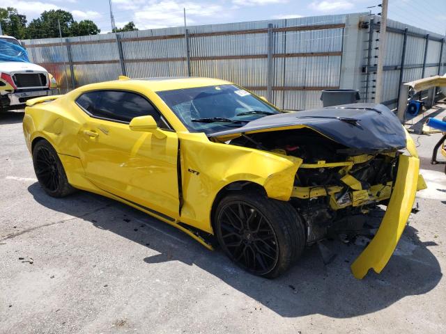 1G1FF1R71H0186733 - 2017 CHEVROLET CAMARO SS YELLOW photo 4