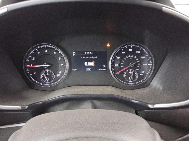 5NMS2DAJ6PH643027 - 2023 HYUNDAI SANTA FE SEL ნაცრისფერი ფოტო 9