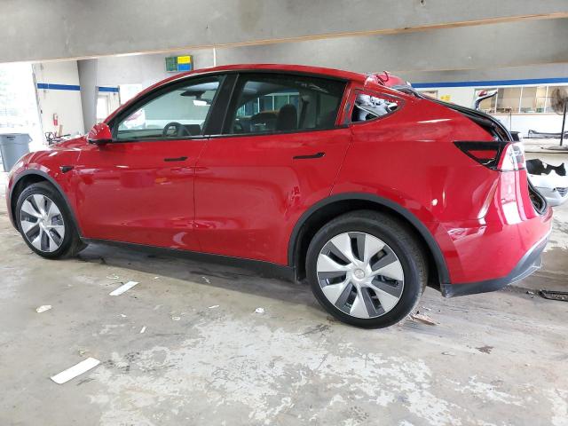 7SAYGDEE4PA108336 - 2023 TESLA MODEL Y RED photo 2