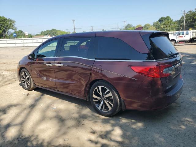 5FNRL6H94KB024701 - 2019 HONDA ODYSSEY ELITE MAROON photo 2