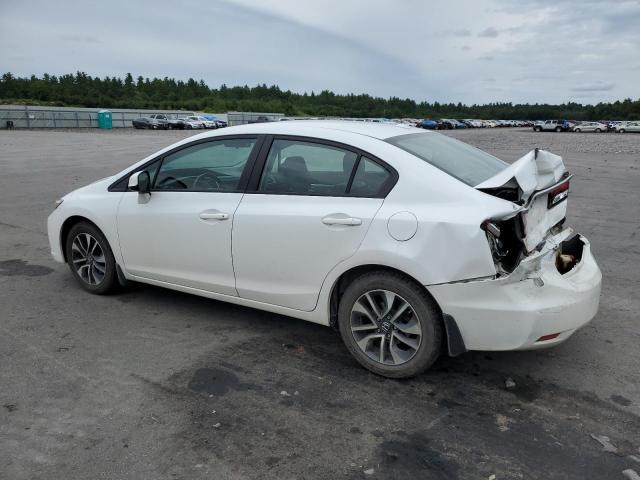 19XFB2F99DE236424 - 2013 HONDA CIVIC EXL WHITE photo 2