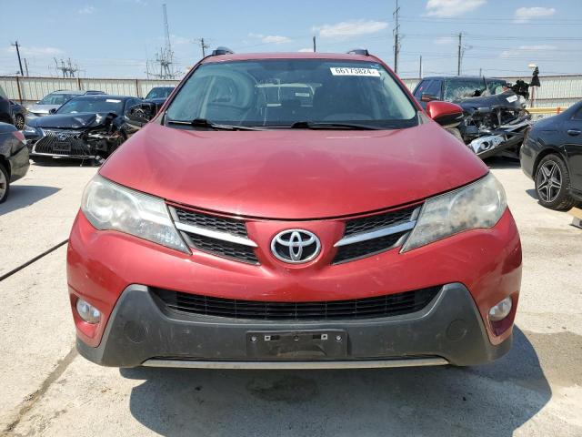 JTMYFREV7DD010615 - 2013 TOYOTA RAV4 LIMITED RED photo 5