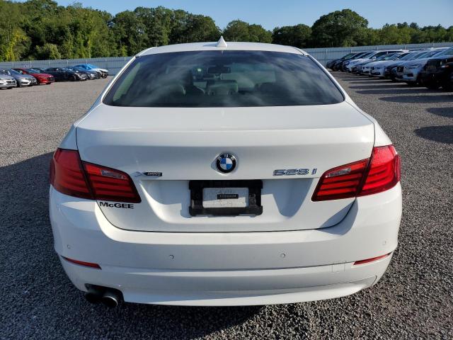 WBAXH5C50DD107265 - 2013 BMW 528 XI WHITE photo 6