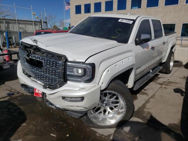 3GTU2PEC9GG273399 - 2016 GMC SIERRA K1500 DENALI WHITE photo 2