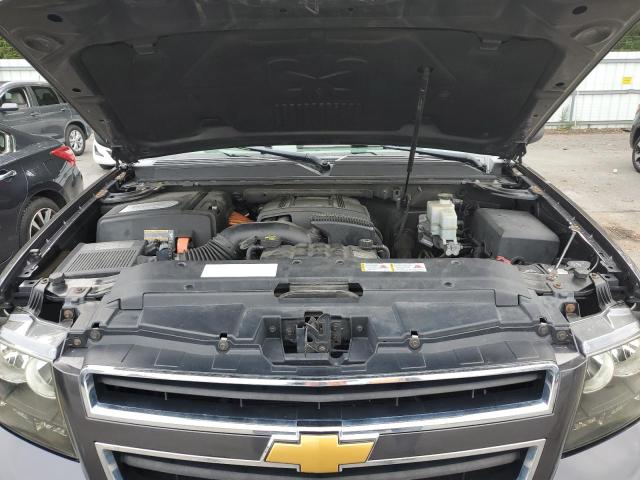 1GNSKDFJ9BR195001 - 2011 CHEVROLET TAHOE HYBRID CHARCOAL photo 12