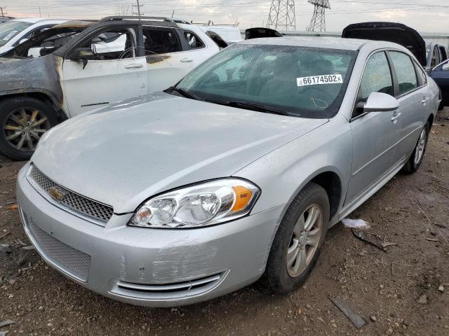 2G1WF5E35C1146386 - 2012 CHEVROLET IMPALA LS SILVER photo 2