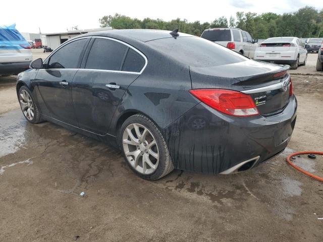 2G4GV5GV6D9215369 - 2013 BUICK REGAL GS BLACK photo 2